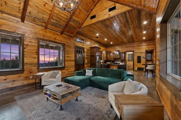 Jacuzzi Cabin - Fireplace -Pets - Sauna - Image 1